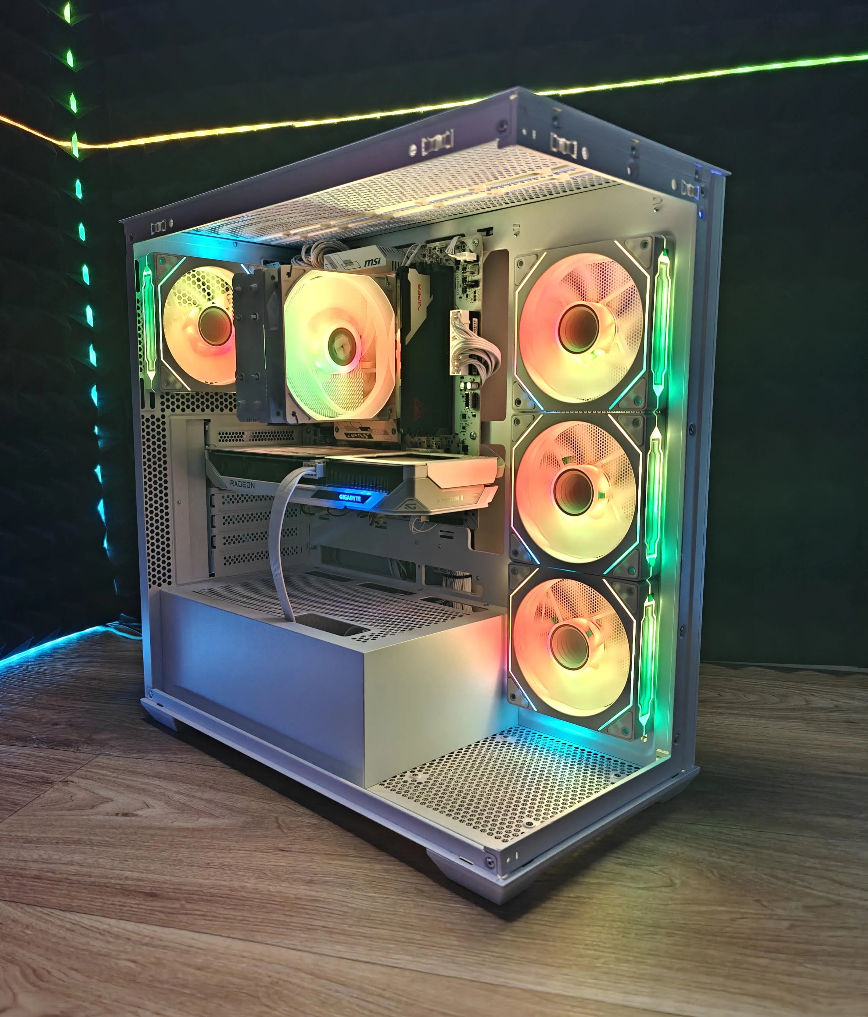 Zestaw | Ryzen 5 7500F, RX 9060 XT 16GB, 16GB DDR5, 500GB SSD, 650W, Exo ARGB